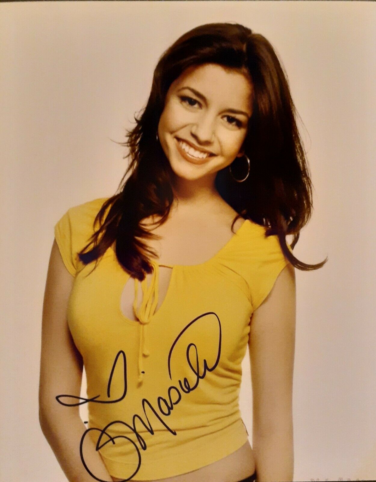 Masiela Lusha signed 8x10