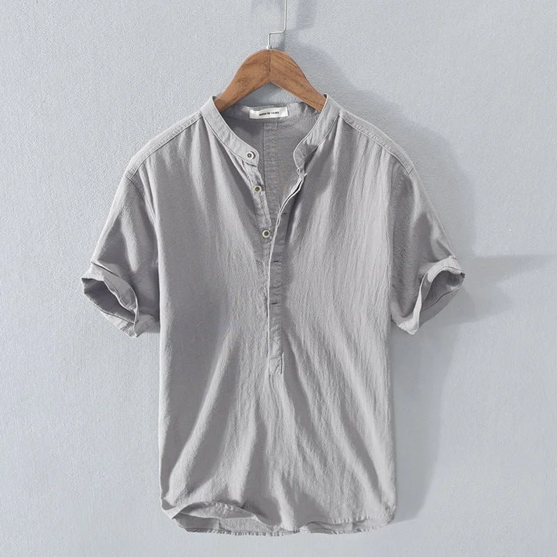 Becaucome Provence Linen Cotton Shirt