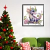 Purple Dragon-Crystal Rhinestone Diamond Painting