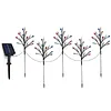 Independence Day Solar Lights with 8 Lighting Modes LED Patriotic Pathway Lights IP65 Waterproof for Outdoor Yard Garden 250th Anniversary Decor