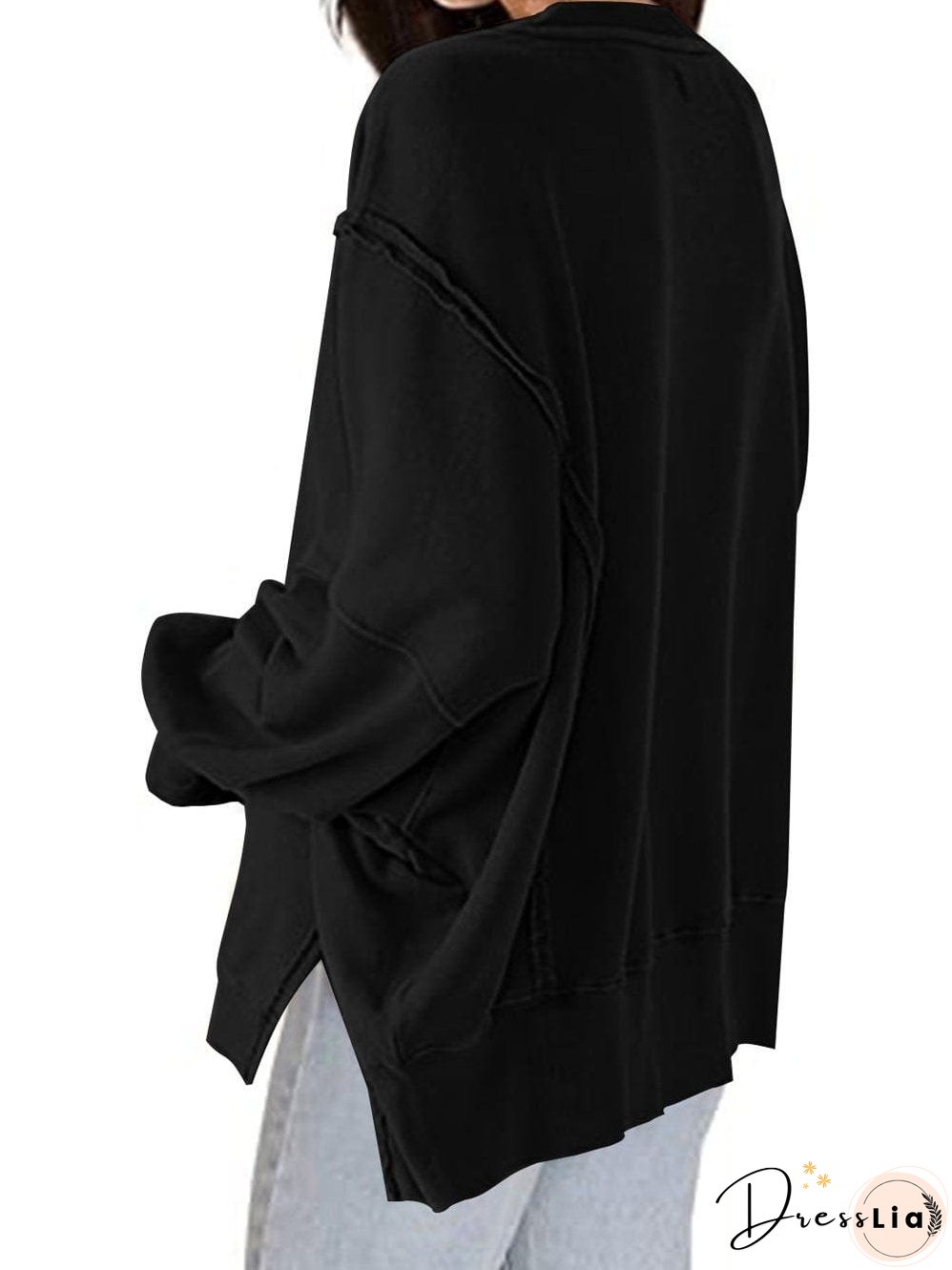 Stylish Crew Neck Pullover Sweater