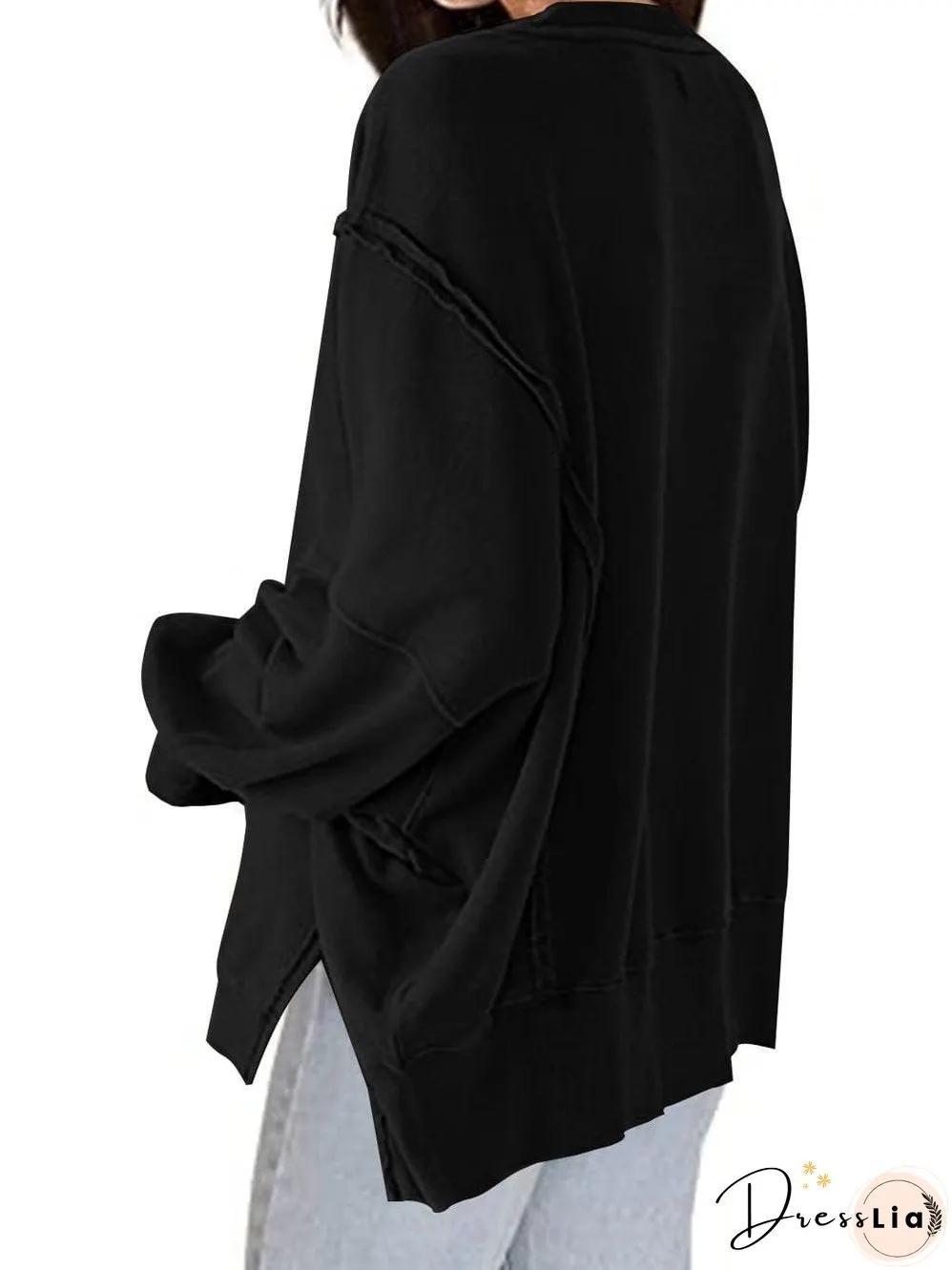 Stylish Crew Neck Pullover Sweater