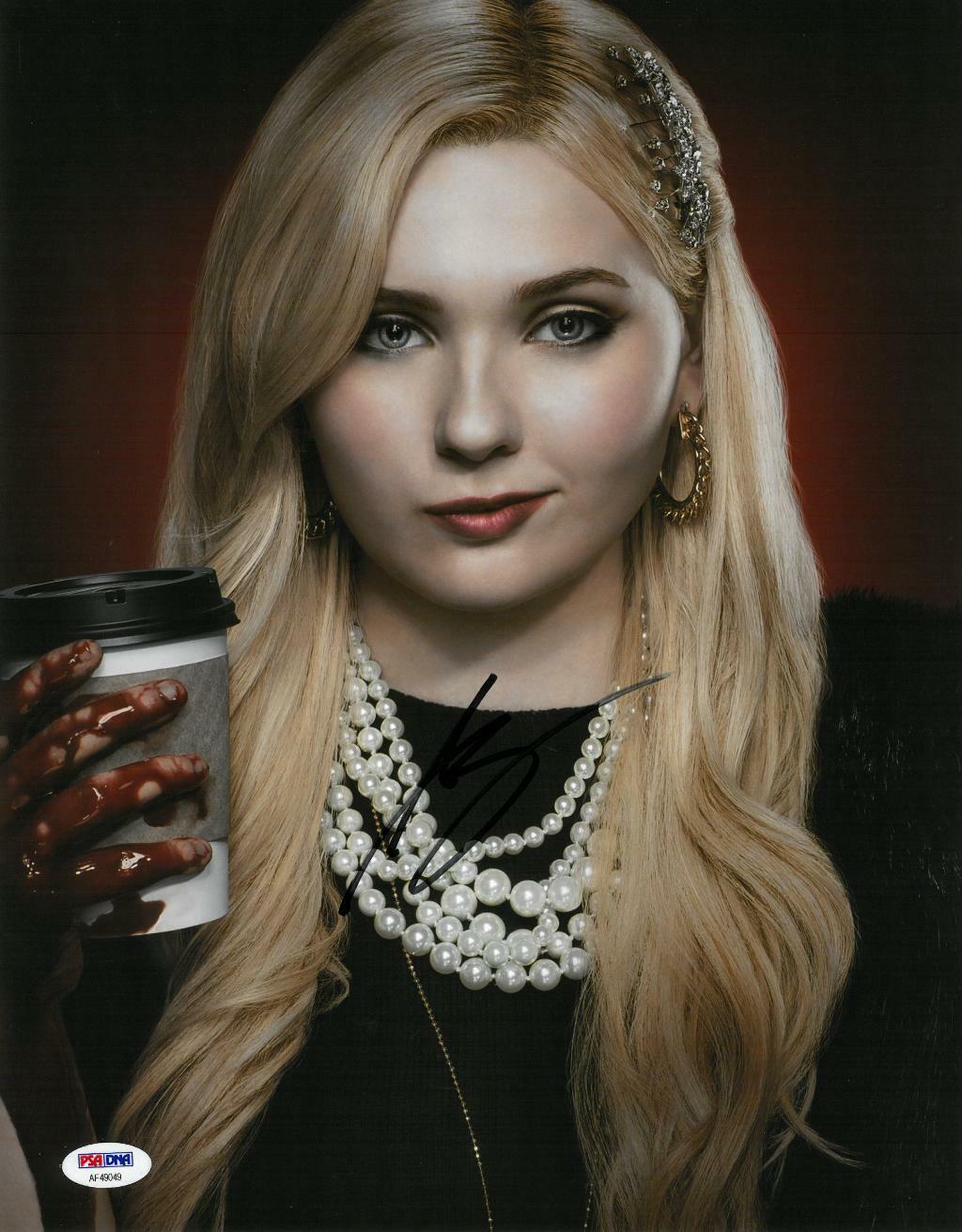 Abigail Breslin Signed Authentic Autographed 11x14 Photo Poster painting PSA/DNA #AF49049