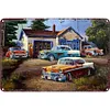 [Big Size]Cars & Rural Farmhouse - Metal Tin Signs(12*16Inch) - Garage