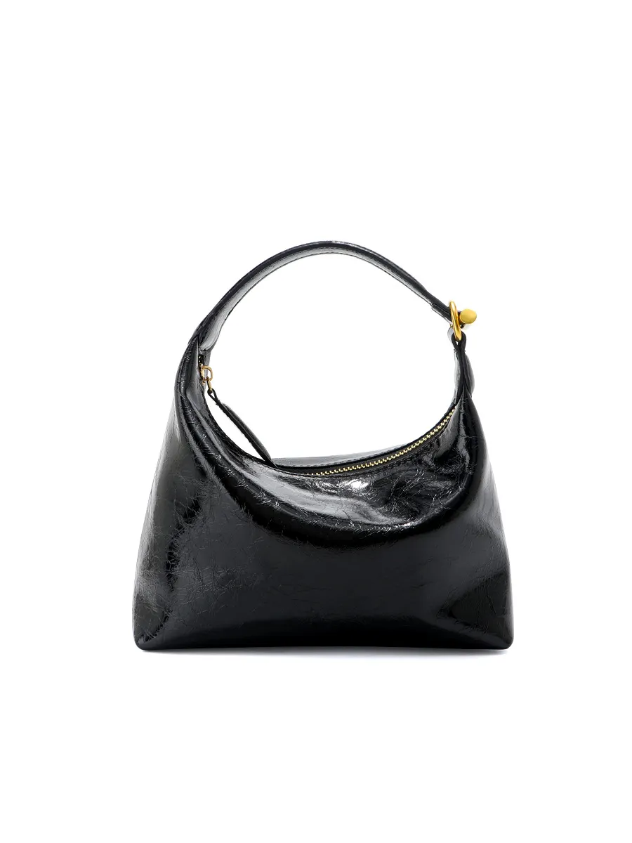 Niche Fashion 2026  New Style Cowhide Underarm Bag Crossbody Handbag Shoulder Bag Women's Casual Simple Small Bag-MERUMOTE