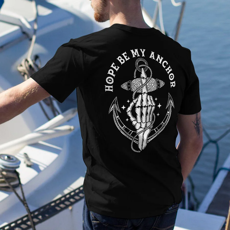 Hope Be My Ancho Printed Men's T-shirt