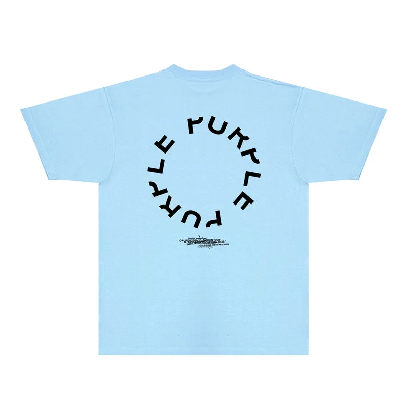 Purple fashion T-shirt