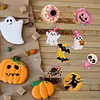 DIY Diamond Painting Halloween Banner Kit, 26 PCS "Happy Halloween" Glitter Letter Flags with Characters, Handmade Sparkling Bunting Garland for Home Party Wall Decoration