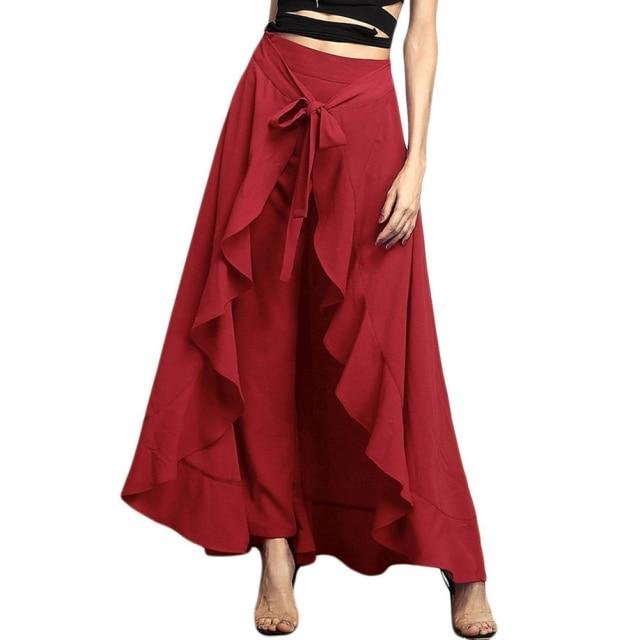 ¡LOS ELEGANTES PANTALONES DE VESTIR PALAZZO ™!