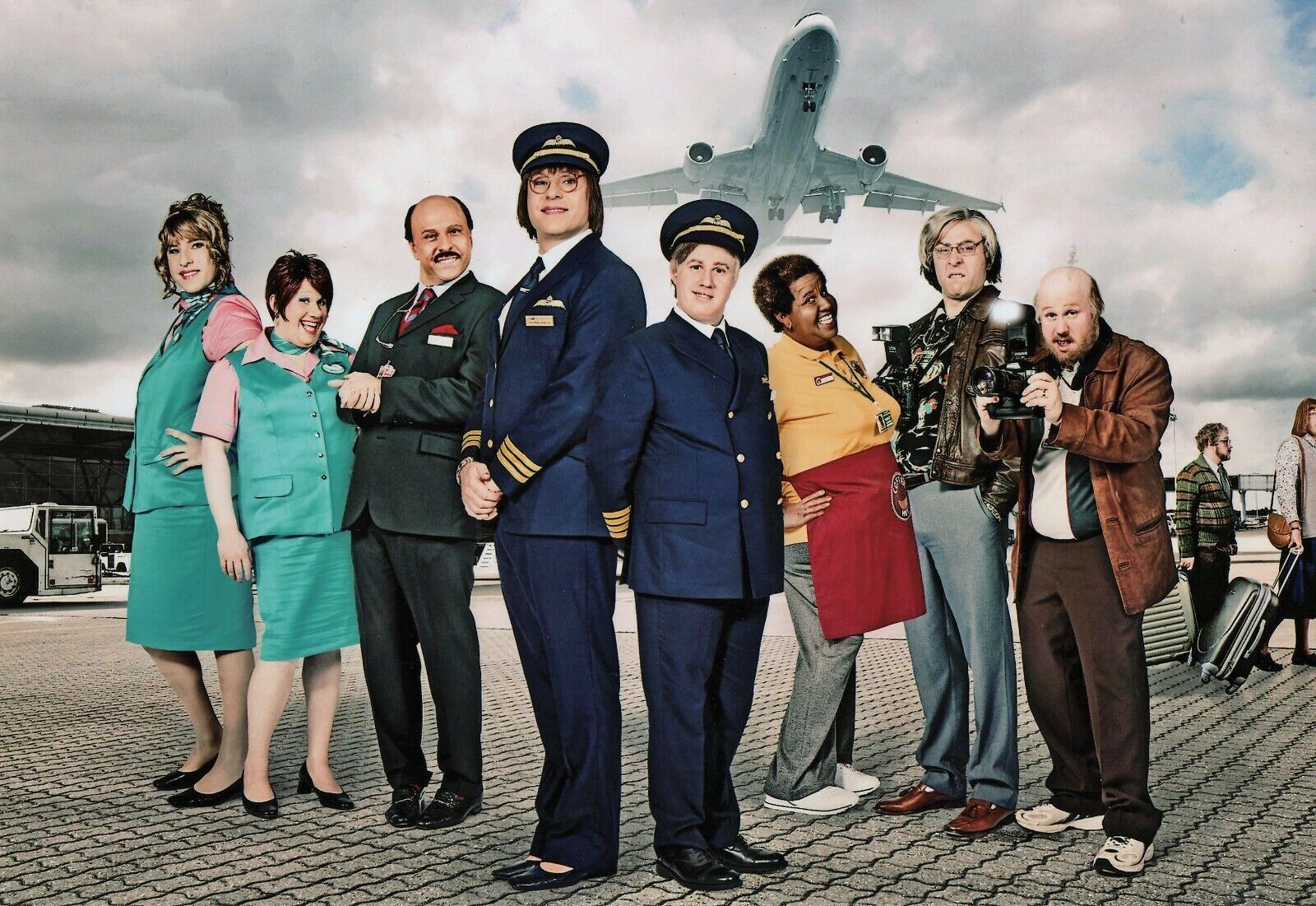 COME FLY WITH ME - WALLIAMS/LUCAS unsigned glossy picture 8 x 10