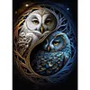 （AB/Round Drills)Owl-Full Diamond Painting 40*55CM