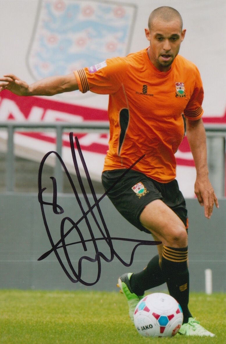 BARNET HAND SIGNED CURTIS WESTON 6X4 Photo Poster painting 1.