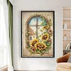 (Multi Style)Animal Flower-Full Embroidery 3 strands 11CT Stamped Cross Stitch-40*60CM-Large Size
