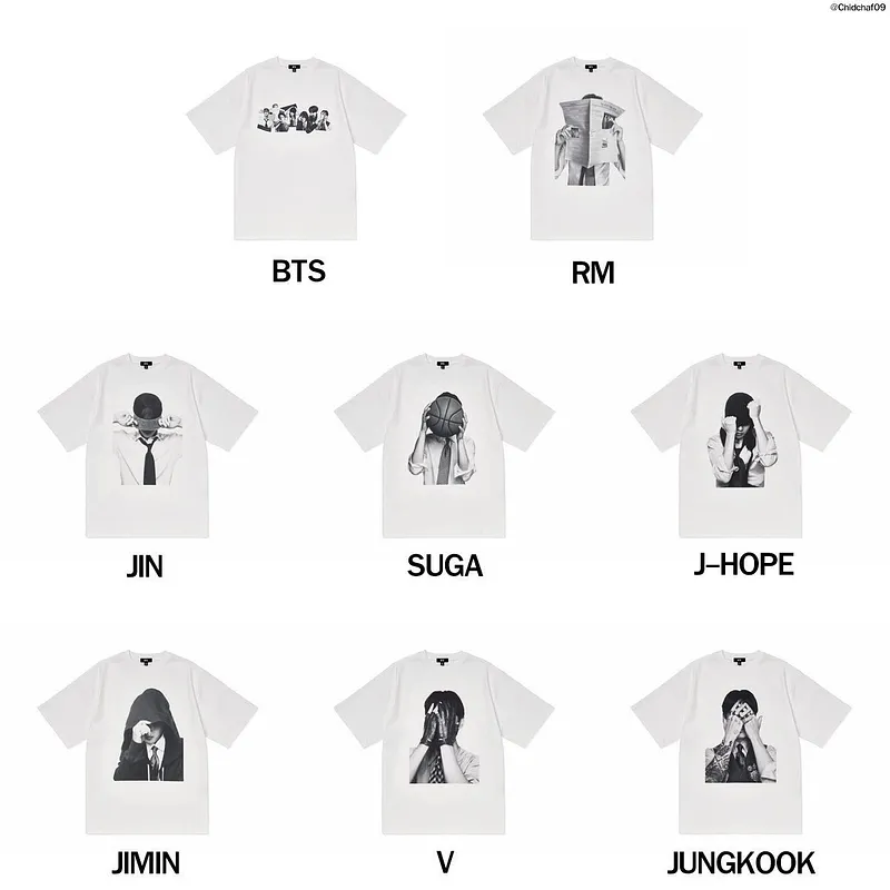 BTS Tour Arirang Crop T-Shirt (White)