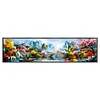 Jiangnan Ancient Rhymes-11CT Stamped Cross Stitch 176*49cm/69.29*19.29in(Big Size) tapestrymarket