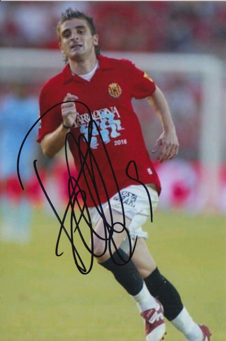 JAVIER PORTILLO HAND SIGNED 6X4 Photo Poster painting FOOTBALL AUTOGRAPH