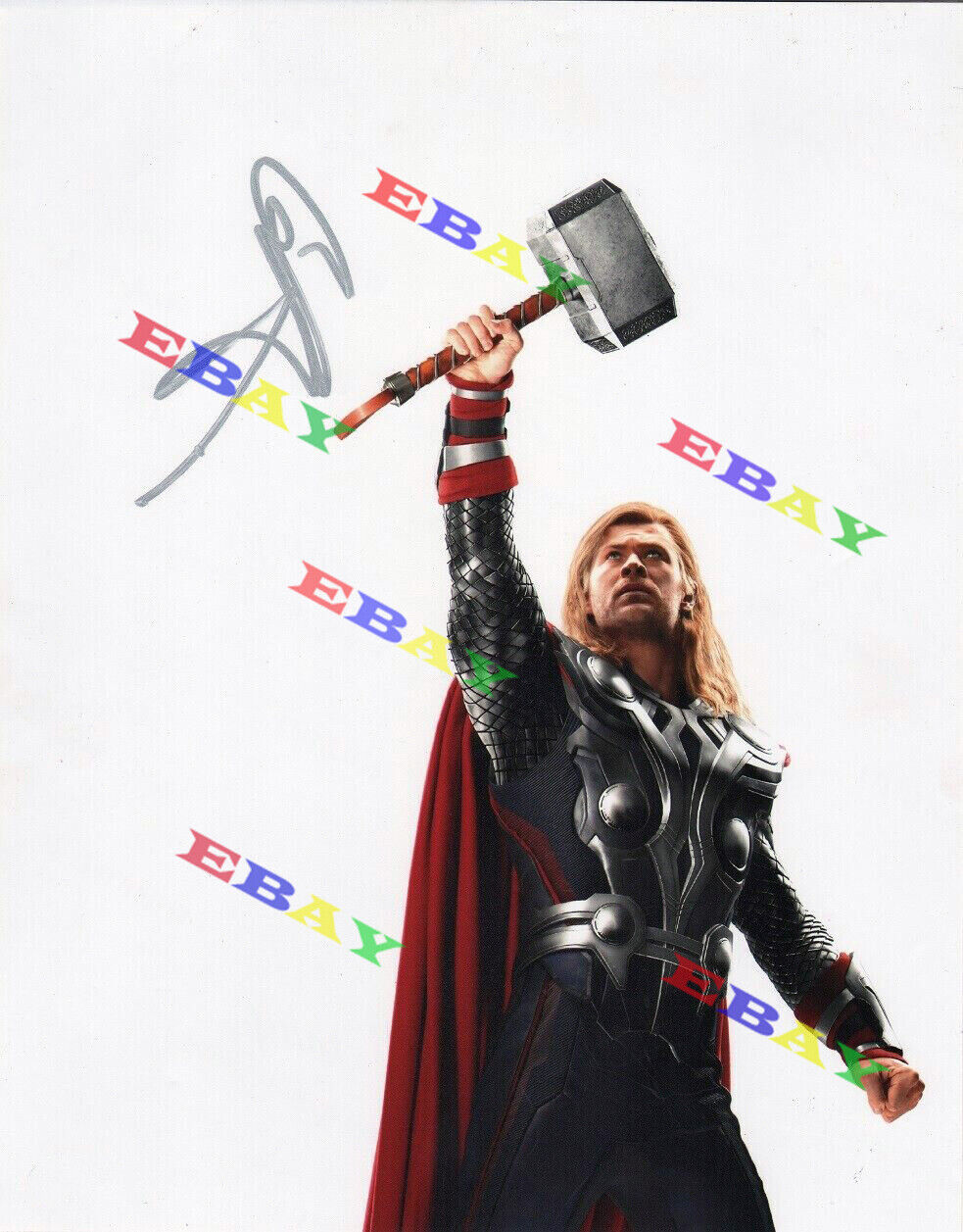 CHRIS HEMSWORTH THOR ACTOR Autographed Signed 8x10 Photo Poster painting Reprint