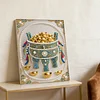 DIY Pearl Painting Treasure Bowl with Frame for Home Wall Decor(30x40cm)