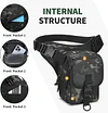 Taktisch Beintasche Milit&auml;r Beinbeutel MOLLE H&uuml;fttasche Sport Tactical Leg Bag Armee Beintaschen Wasserabweisend G&uuml;rteltasche Werkzeugtasche Tasche f&uuml;r Bein Herren Damen Motorrad Wandern Outdoor