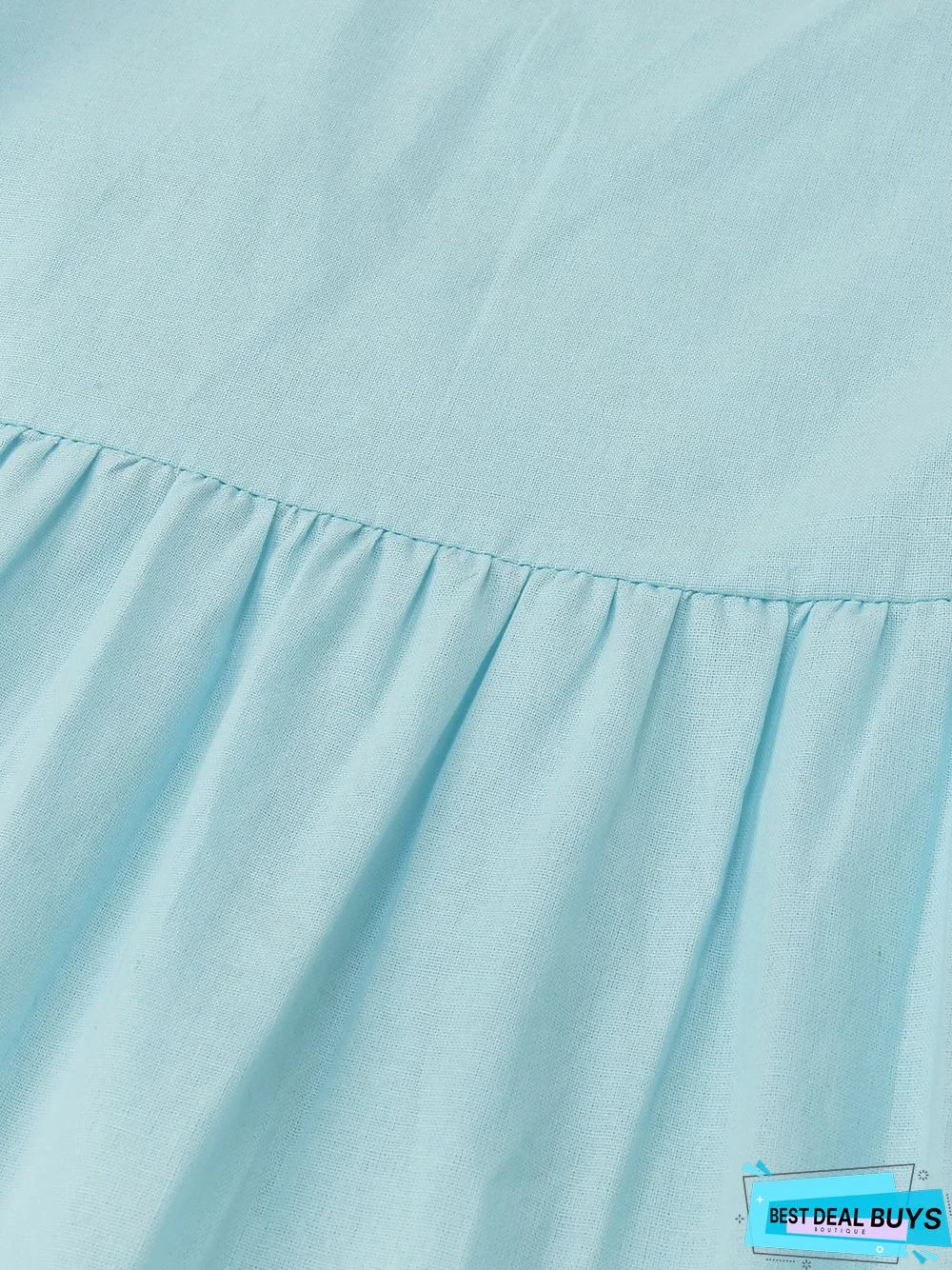 Women U-Neck Cotton Top