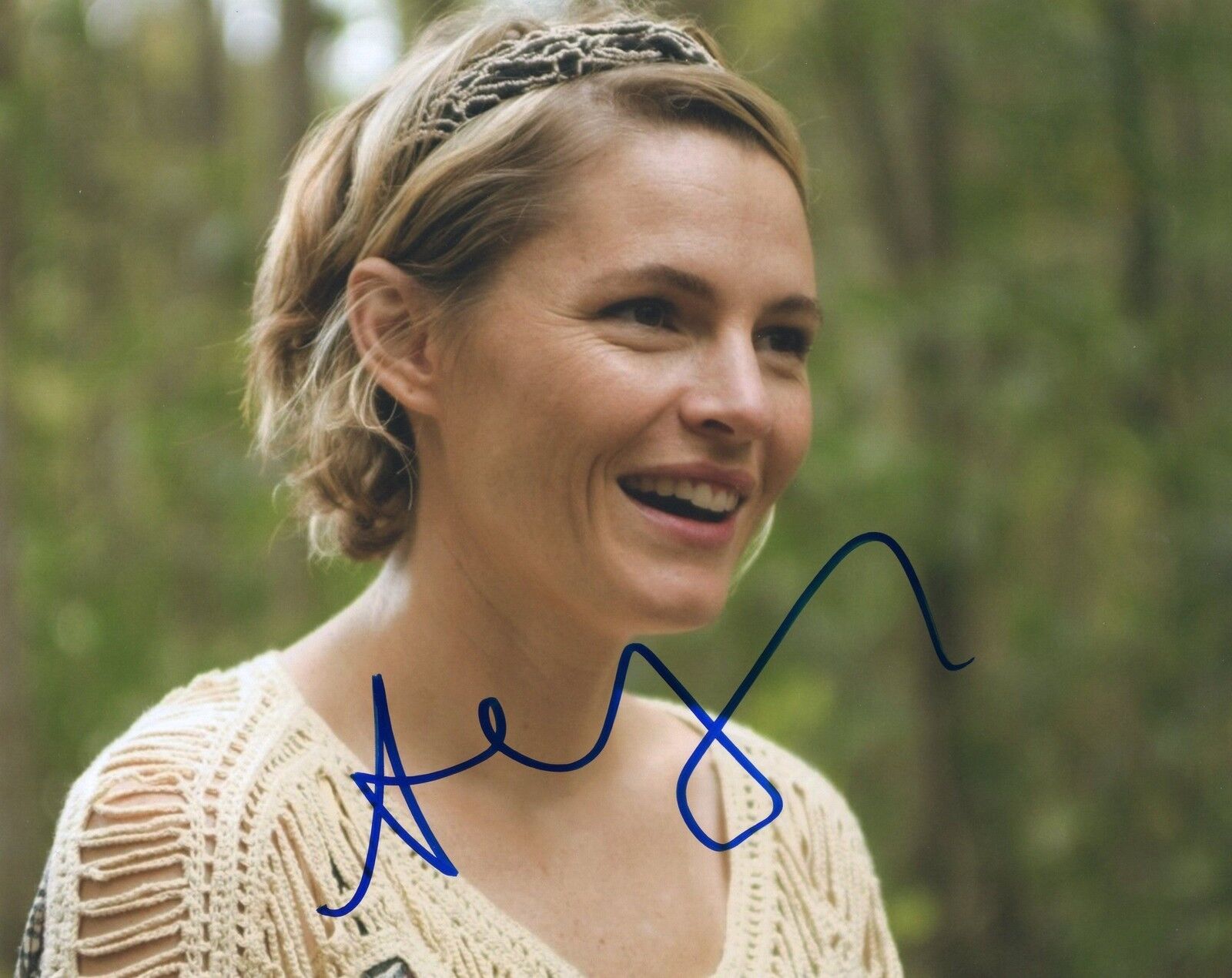 Amy Seimetz signed The Sacrament Movie 8x10 Photo Poster painting w/COA Caroline #2