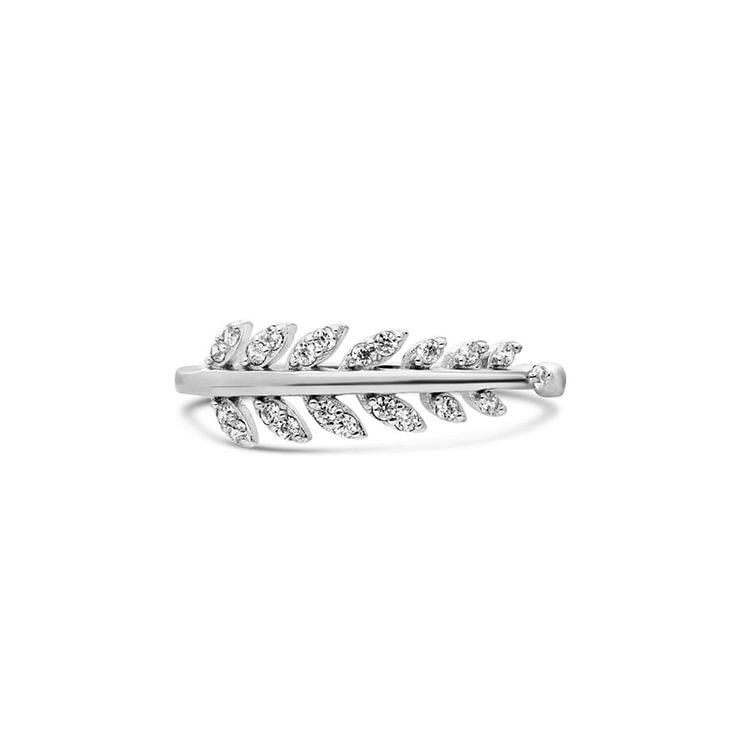 For Daughter - Be-leaf In Yourself As I Believe In You Leaf Ring