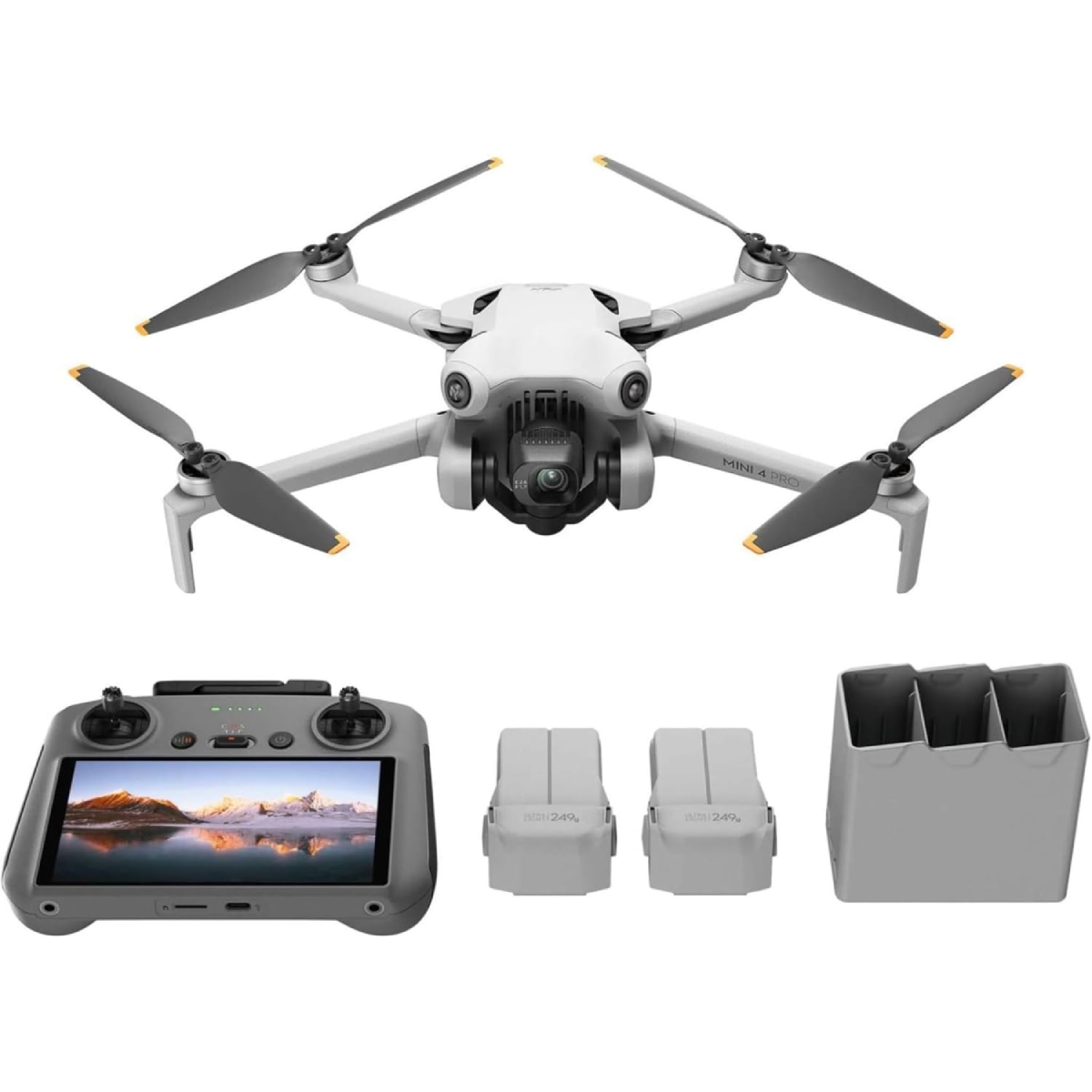 DJI Mini 4 Pro Fly More Combo (DJI RC 2) (Certified Pre-Owned)
