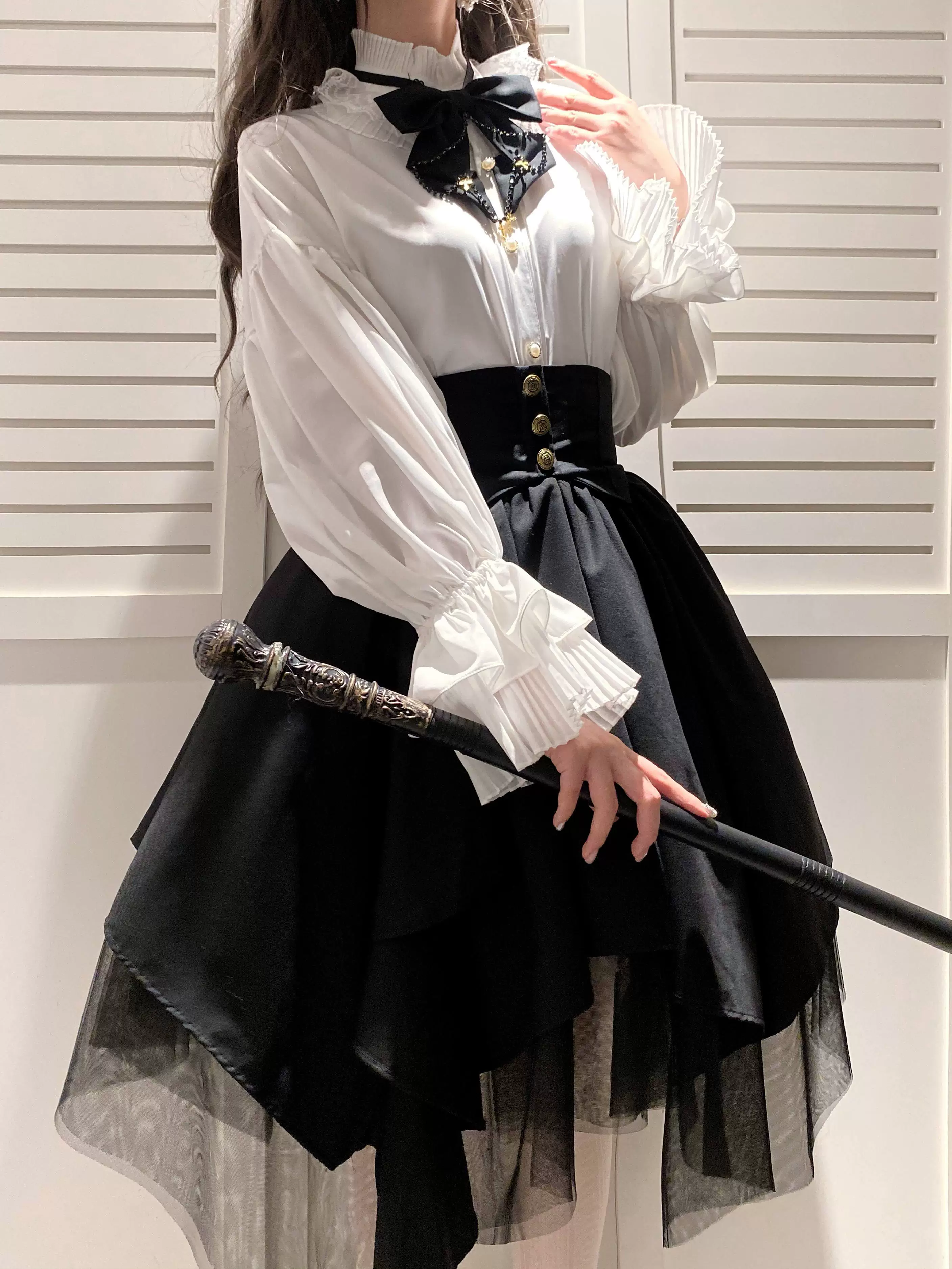 Gothic Lolita Fall New Japanese Retro Dresses Princess Dress Light Lolita Skirt Set(Plus size)