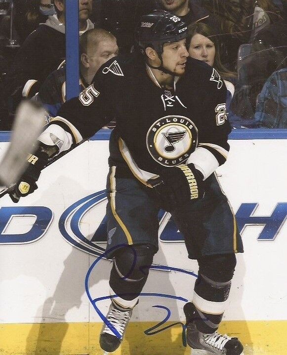 Chris Stewart signed St. Louis Blues 8x10 Photo Poster painting autographed 2