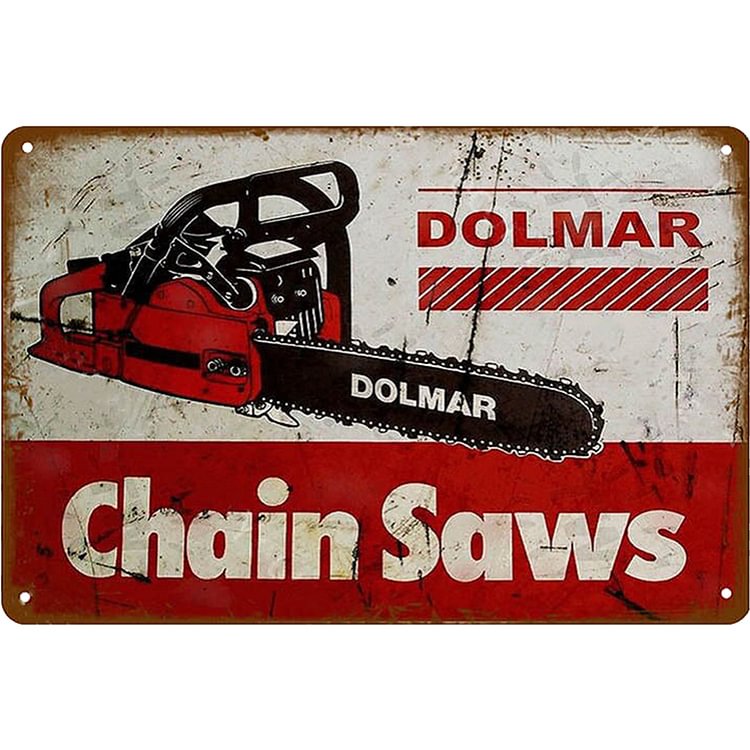 Dolmar Chain Saws - Vintage Tin Signs/Wooden Signs - 20*30cm/30*40cm