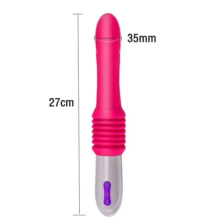 Automatic Telescopic Vibrator with G Spot Vibration Massager