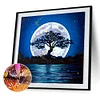 Diamond Painting -DIY Full Square Drill Moon Tree