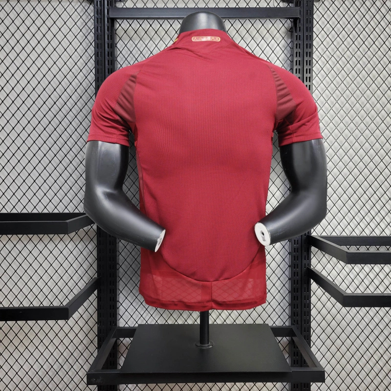 24/25 Roma Home Player Version Football Shirt Thai  Quality