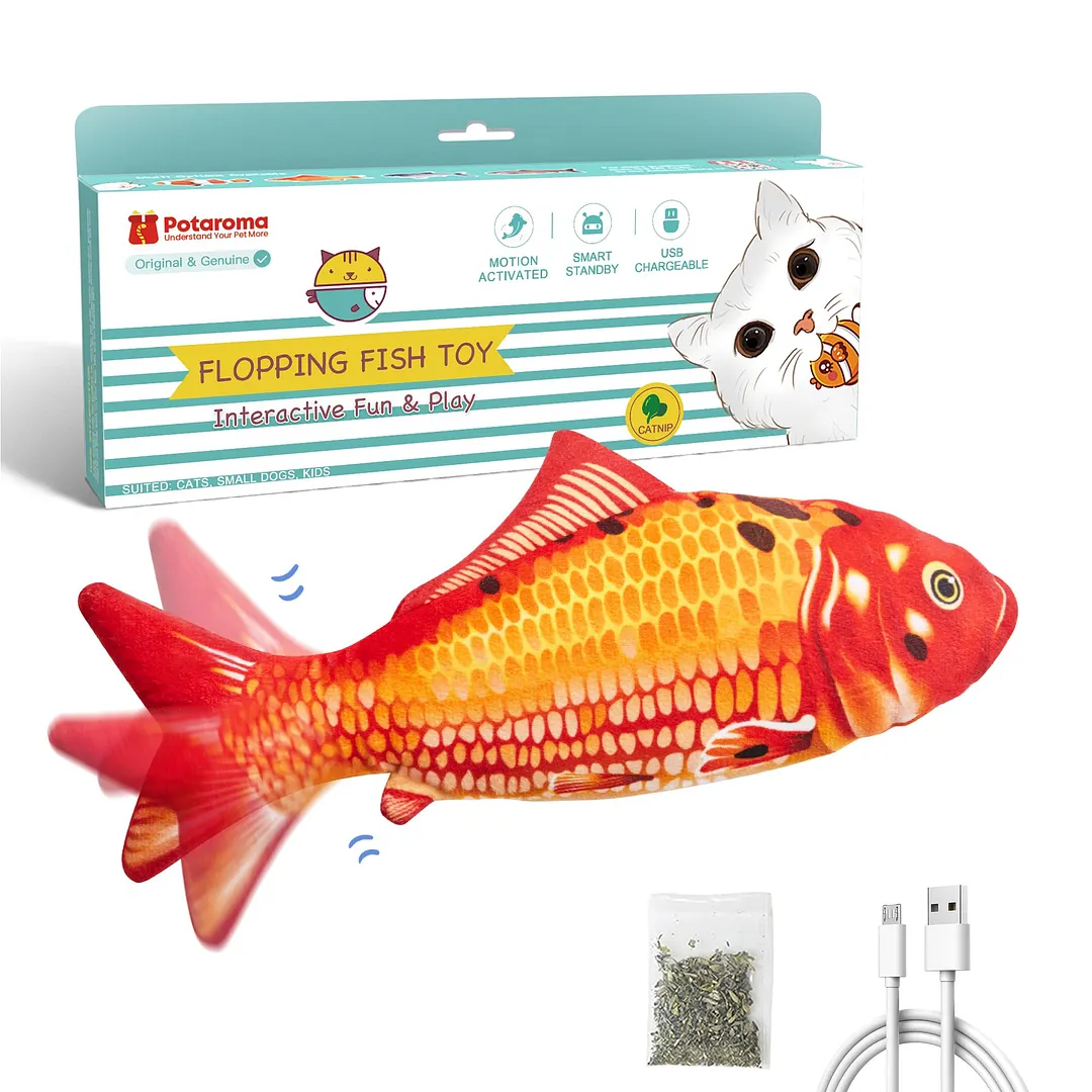 Cat Toys Flopping Fish
