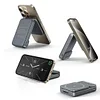 New GM01 Aluminum Alloy Magnetic Wireless Power Bank 5000 MAh Multi-Function Mobile Phone Holder Wireless Charger