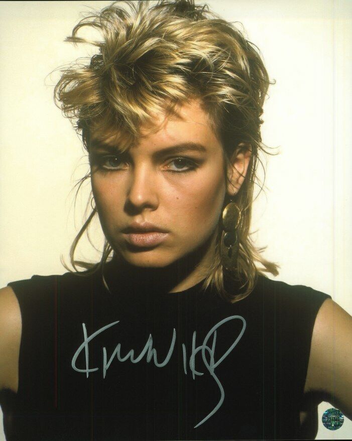 KIM WILDE Autographed Original 8x10 Photo Poster painting LOA TTM