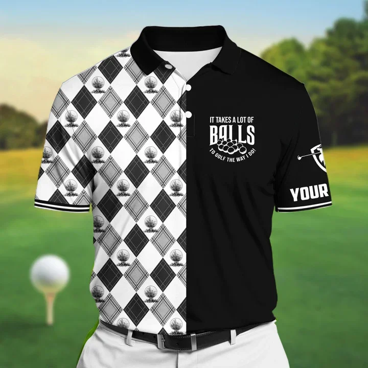 Premium Cool Golf Polo Shirts Vintage Multicolored