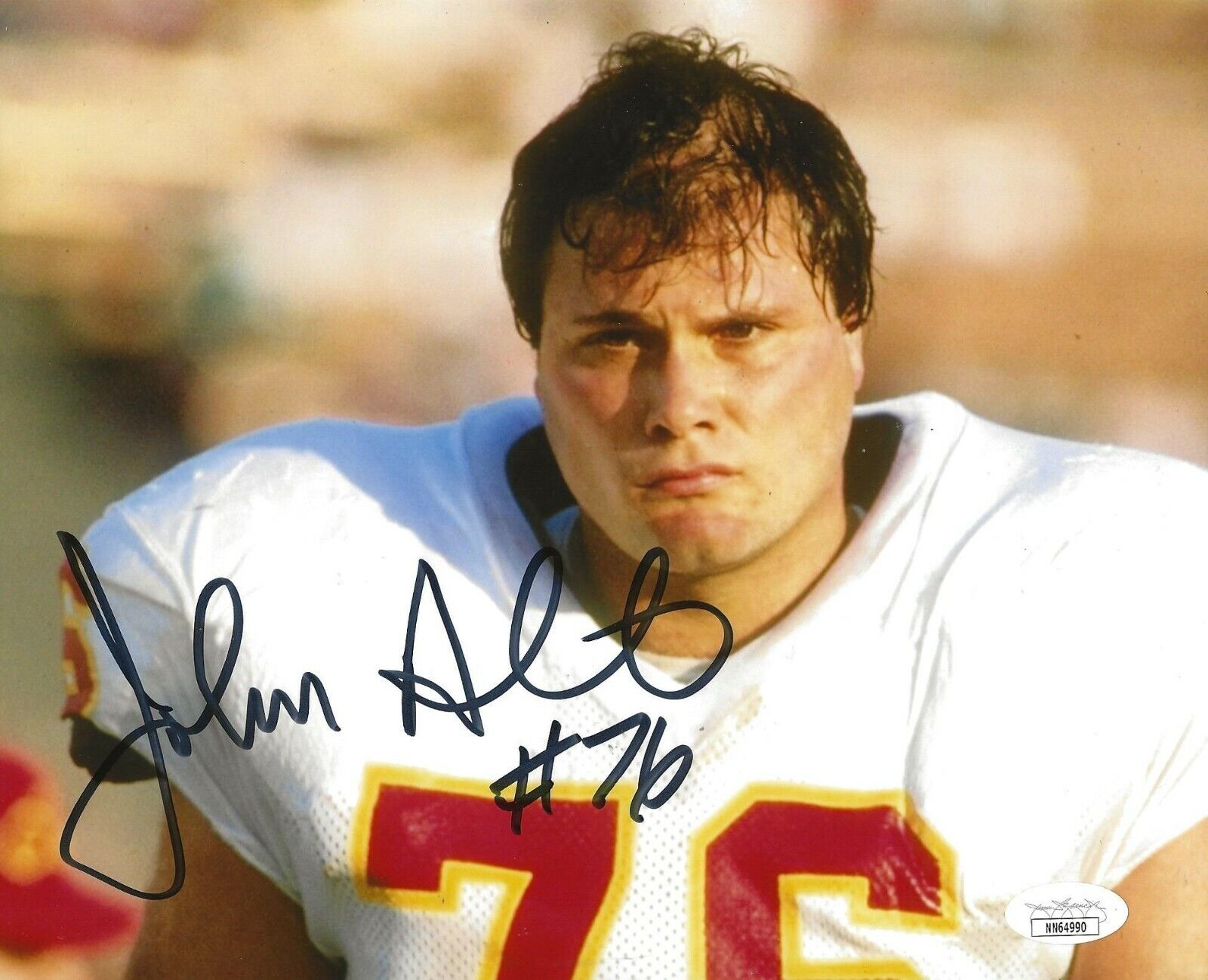 John Alt signed Kansas City Chiefs 8x10 Photo Poster painting autographed 3 JSA