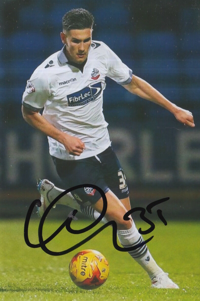 BOLTON WANDERERS HAND SIGNED CONOR WILKINSON 6X4 Photo Poster painting 1.