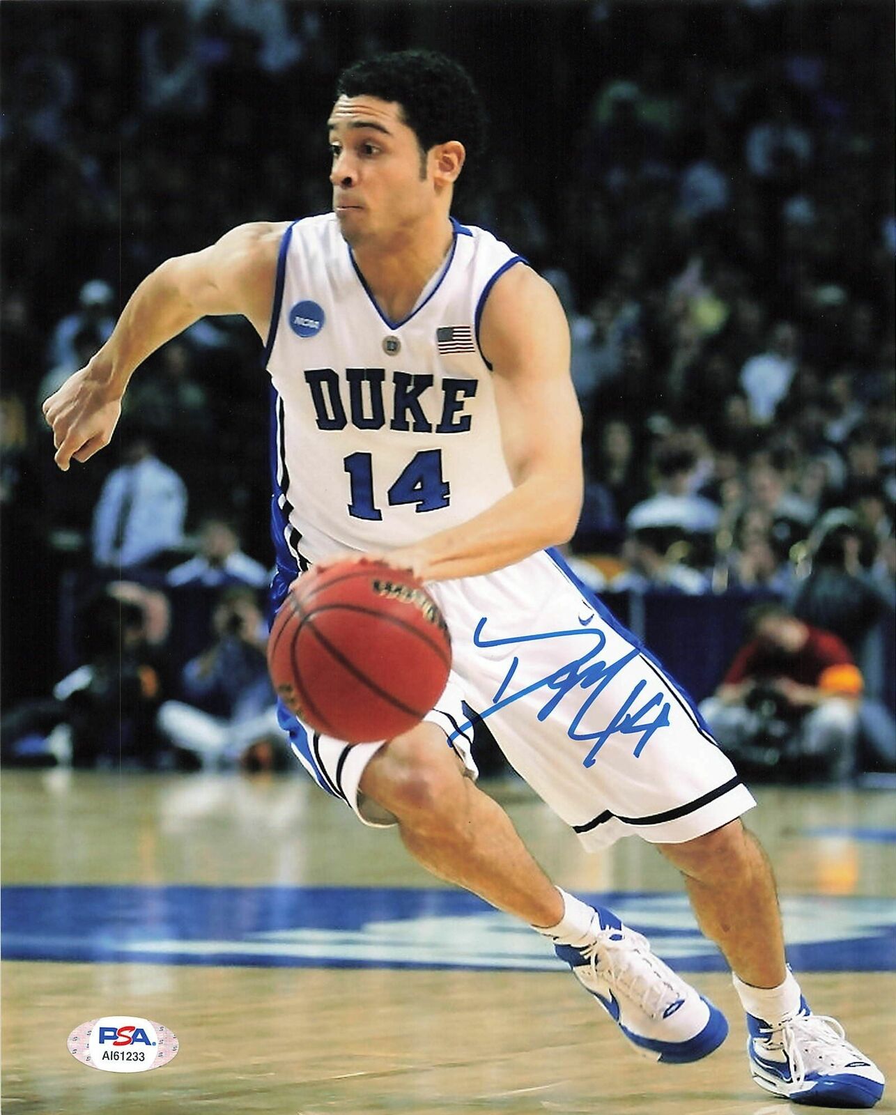 DAVID McCLURE signed 8x10 Photo Poster painting PSA/DNA Duke Blue Devils Autographed