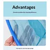 Pool Cleaning Nets Lightweight Swimming Pool Cleaning Net Aluminum Alloy Handle Shallow Water Leaf Nets for Fine Debris in Inground/Above Ground