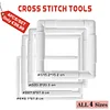 4PCS/SET Square Shape Frame Hoop - Cross Stitch Accessories (All 4 Size)