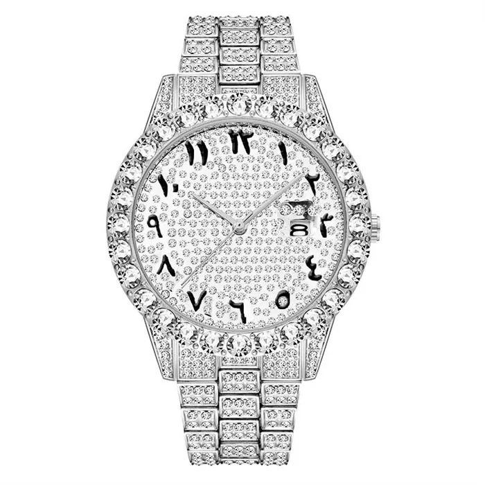 Artificial Diamonds Watch #959502