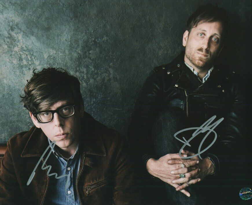 Dan Auerbach, Patrick Carney -The Black Keys Autographed Original 8x10 Photo Poster painting LOA