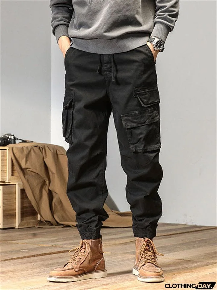 Men's Cool Multi Pockets Cargo Pants