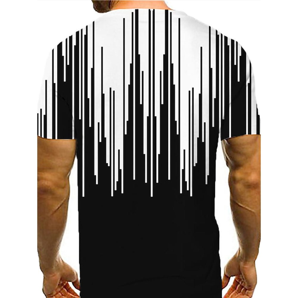 3D Graphic Short Sleeve Shirts Line