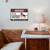 Beware Of Dog German Shepherd No Responsible For In Jury Or Death You Have Been Warned - Vintage Metal Signs - 30*40cm - Warning