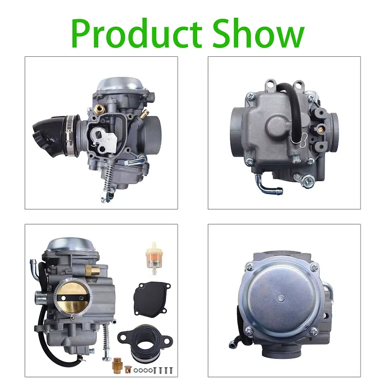 Silscvtt Carburetor Carb Replacement for Polaris ATP 330 4X4 / Magnum 330 4X4 / 330 2x4 / Trail Blazer 330 / Trail Boss 325 / 330 with Intake Boot