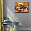Labrador Dogs - 11CT Stamped Cross Stitch 50*40cm/19.69*15.75in