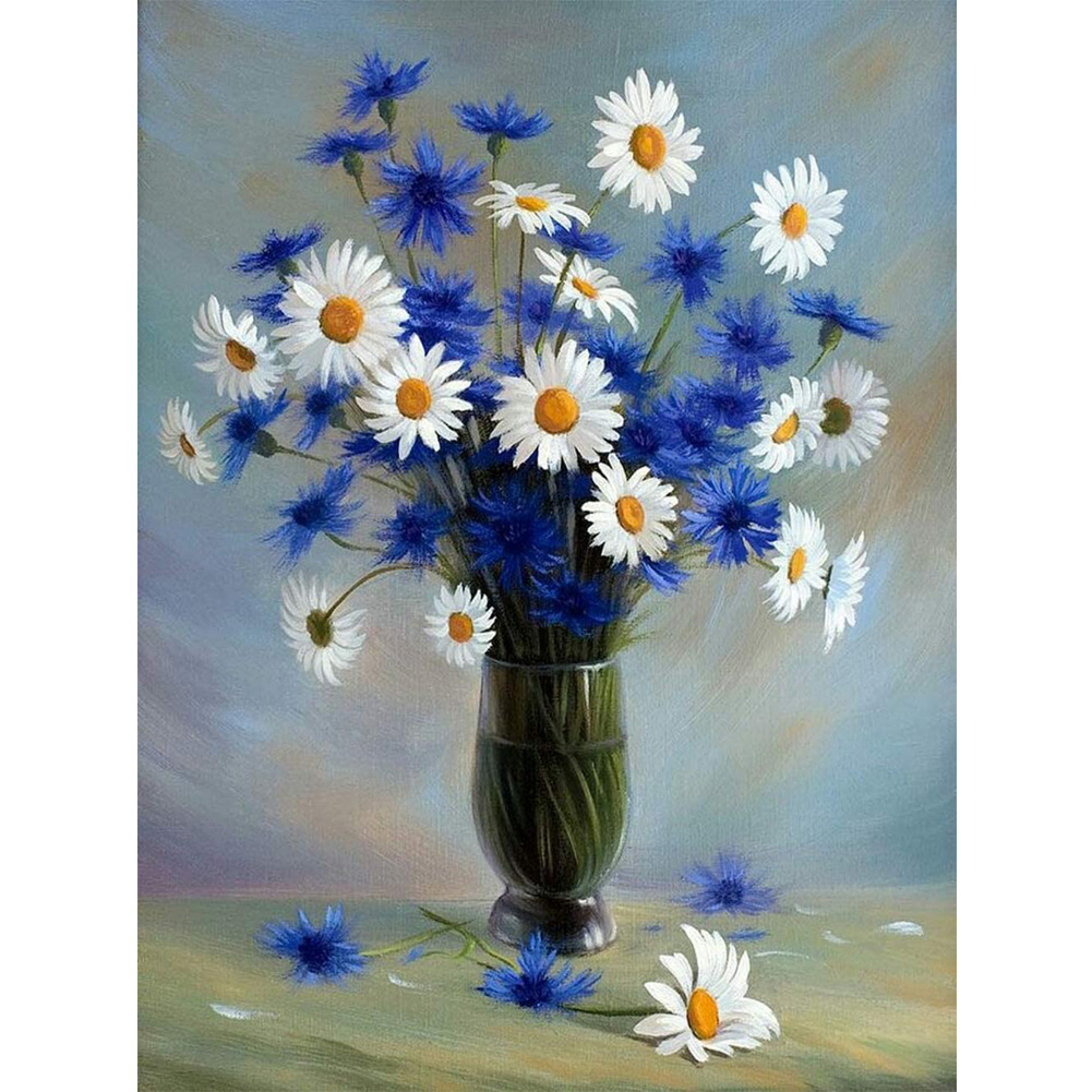 

Daisy - 11CT Stamped Cross Stitch - 40*50CM, 501 Original